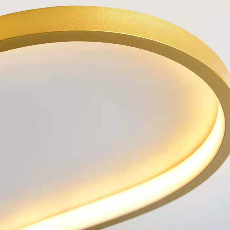 Illuminazione a soffitto in metallo di stile moderno della luce del cuore per il soggiorno