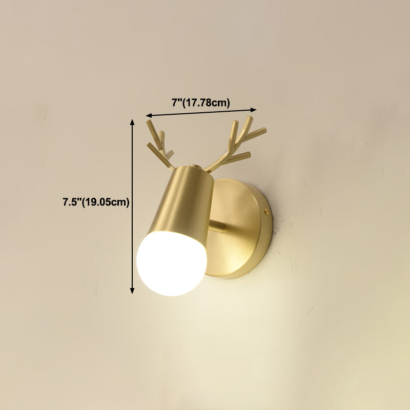 Geometrische ijdelheid verlichting moderne stijl metaal multi -lights ijdelheid muur sconce in goud