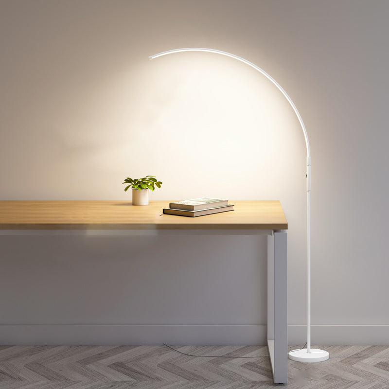 Accensione del pavimento a forma lineare in stile moderno 1 Light Light Light per soggiorno