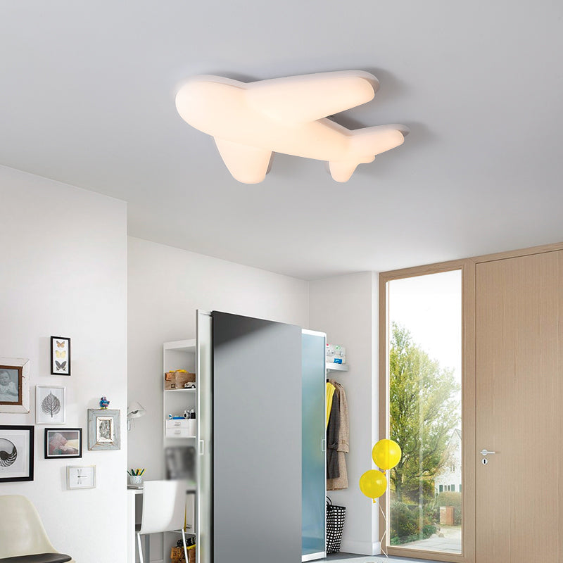 LED Flush Mount Lighting Aircraft shape Flush Mounted Ceiling Lights for Living Room