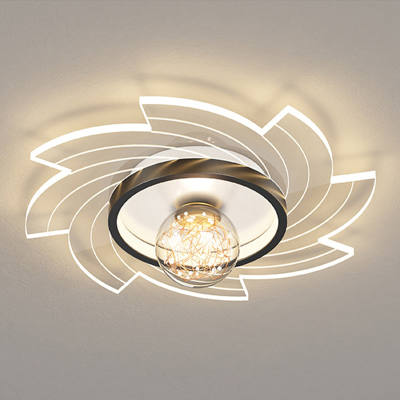 Moderno Soffitto Montato Light Minimalist Style LED Metallo Soffitto Illuminazione