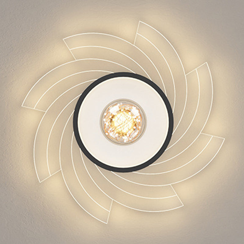 Moderno Soffitto Montato Light Minimalist Style LED Metallo Soffitto Illuminazione