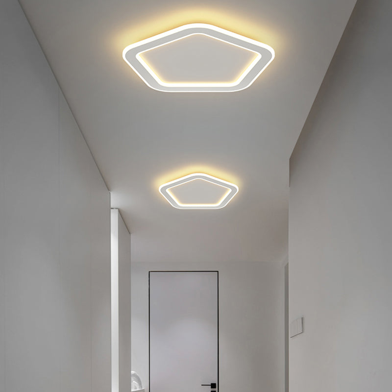 Geometrische Metalldecke Montierte Licht Moderne LED Deckenbefestigung