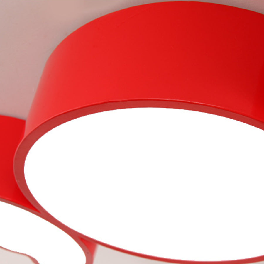 Candy metalen inbouwplafondlamp LED-plafondlamp in kinderstijl