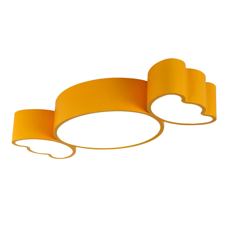 Candy Metallo Flush Montaggio Soffitto Light Kids Style LED Flush Massimale Light