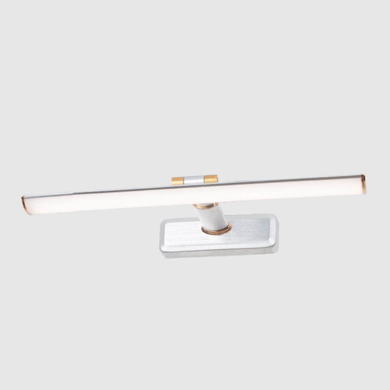 Lineaire vorm metalen SCONCE LICHT MODERNE STIJL 1 LICHT MIROR MURROR MAANDE LICHTING