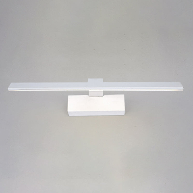 Lineal Metal Wall Donce Modern 1 Luz de la pared de espejo de luz 1 en blanco