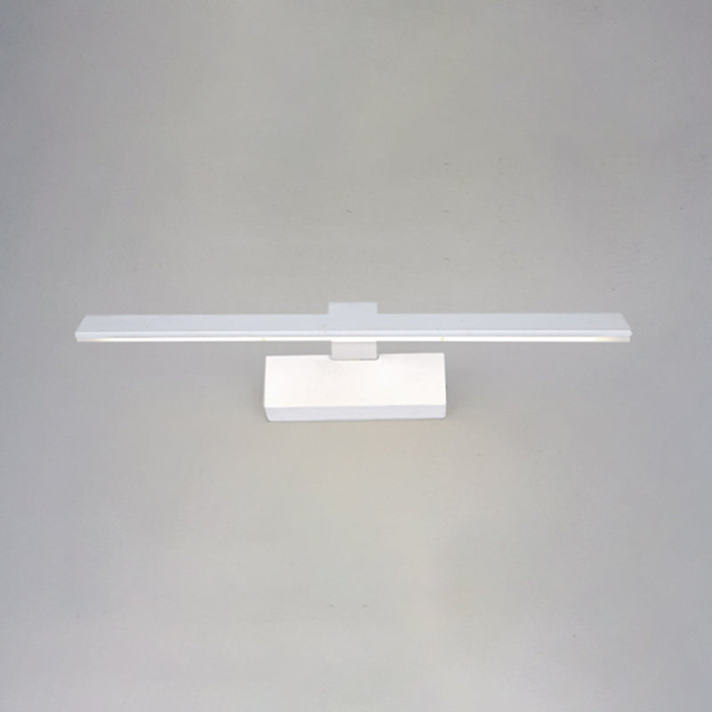 Lineal Metal Wall Donce Modern 1 Luz de la pared de espejo de luz 1 en blanco