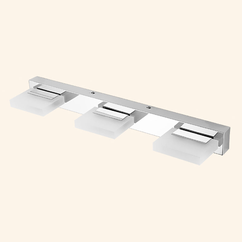 Vierkante ijdelheid verlichting moderne stijl metalen multi -lights ijdelheid sconce lichten