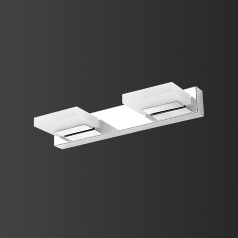 Vierkante ijdelheid verlichting moderne stijl metalen multi -lights ijdelheid sconce lichten