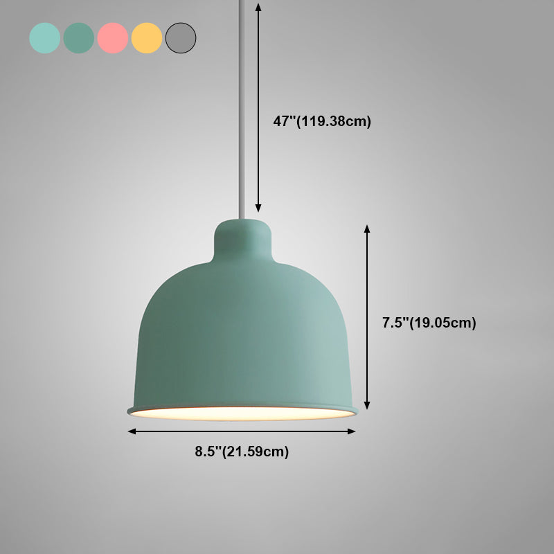 Bunte Kuppel Anhänger leichte moderne Metallhängeanhänger für Wohnzimmer