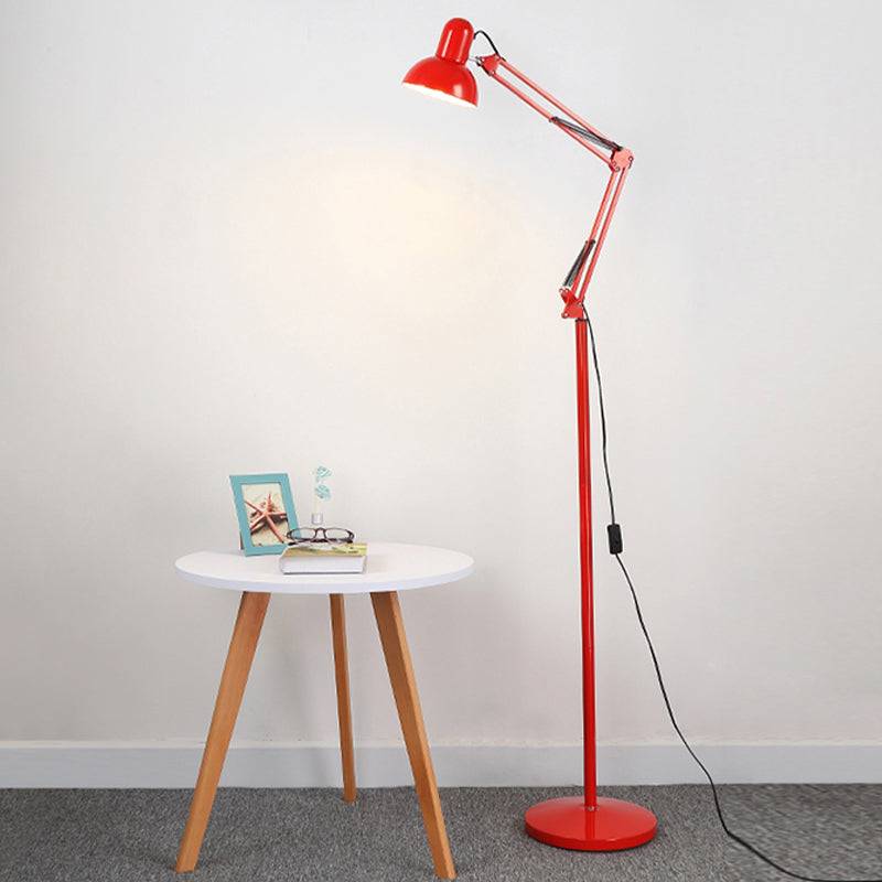 Bell Shape Floor Lamp Contemporary Style Metal Single Light Floor Lamp