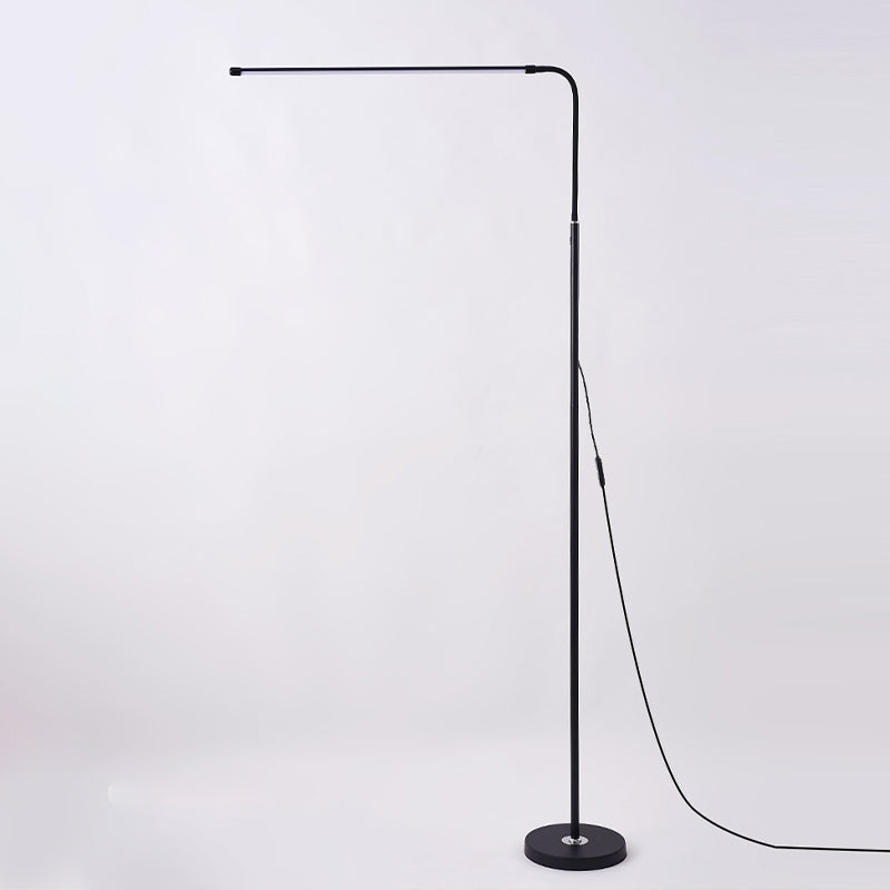 Linear Bodenlicht moderner Metall 1 Leichte Bodenleuchten für Schlafzimmer