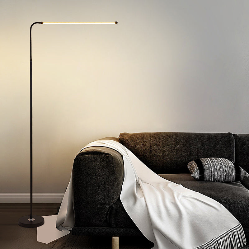 Luz lineal Luz de estilo moderno 1 lámparas de luz de piso para dormitorio