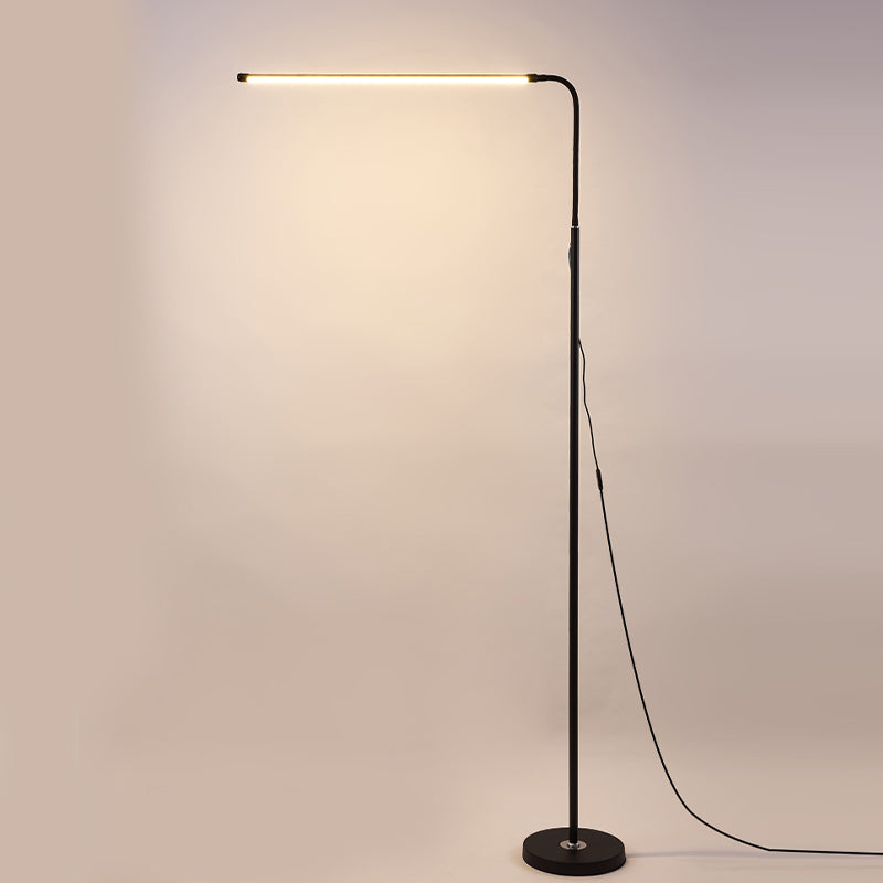 Luz lineal Luz de estilo moderno 1 lámparas de luz de piso para dormitorio