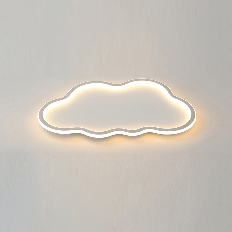 Nordic Cloud encastré plafonnier métal LED plafonnier de chambre