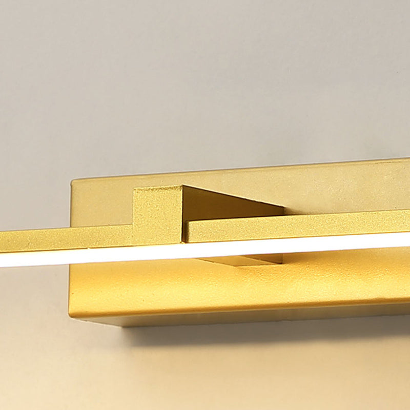 1-licht Strip Wand SCONCE Moderne stijl metalen sconce lamp voor badkamer