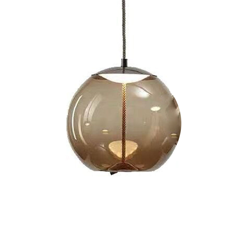 Hanging Pendant Light Minimalist Glass Dining Room Hanging Light Fixture