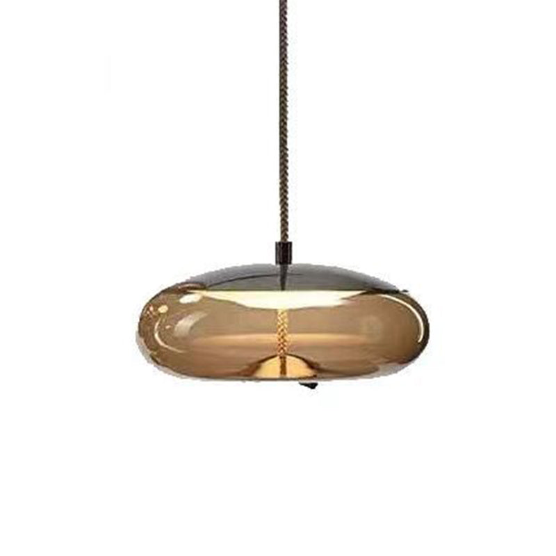 Hanging Pendant Light Minimalist Glass Dining Room Hanging Light Fixture