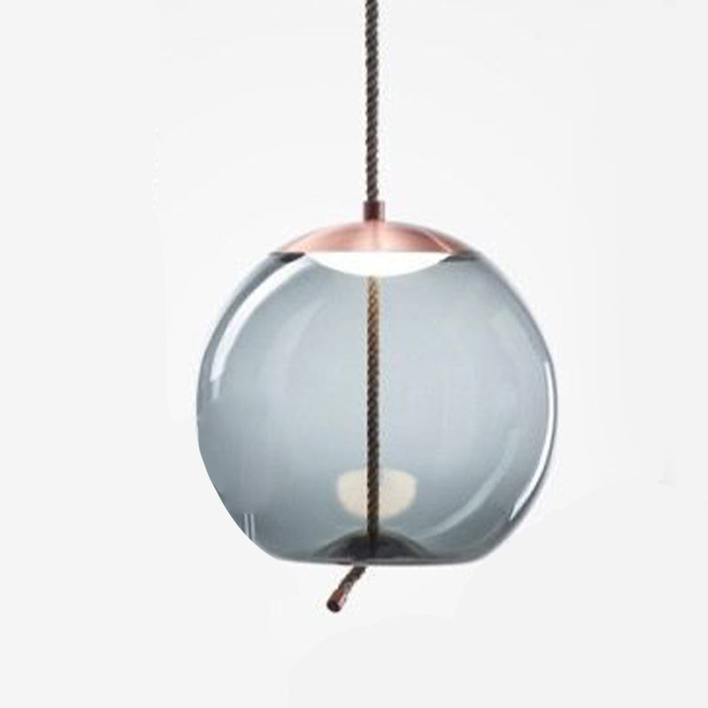 Hanging Pendant Light Minimalist Glass Dining Room Hanging Light Fixture