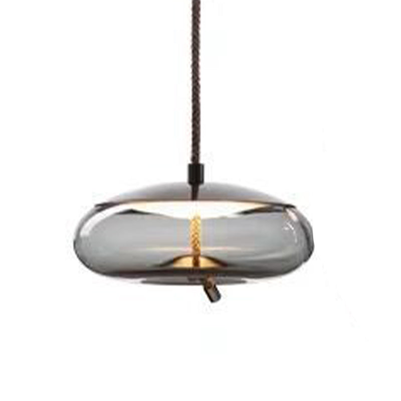 Hanging Pendant Light Minimalist Glass Dining Room Hanging Light Fixture