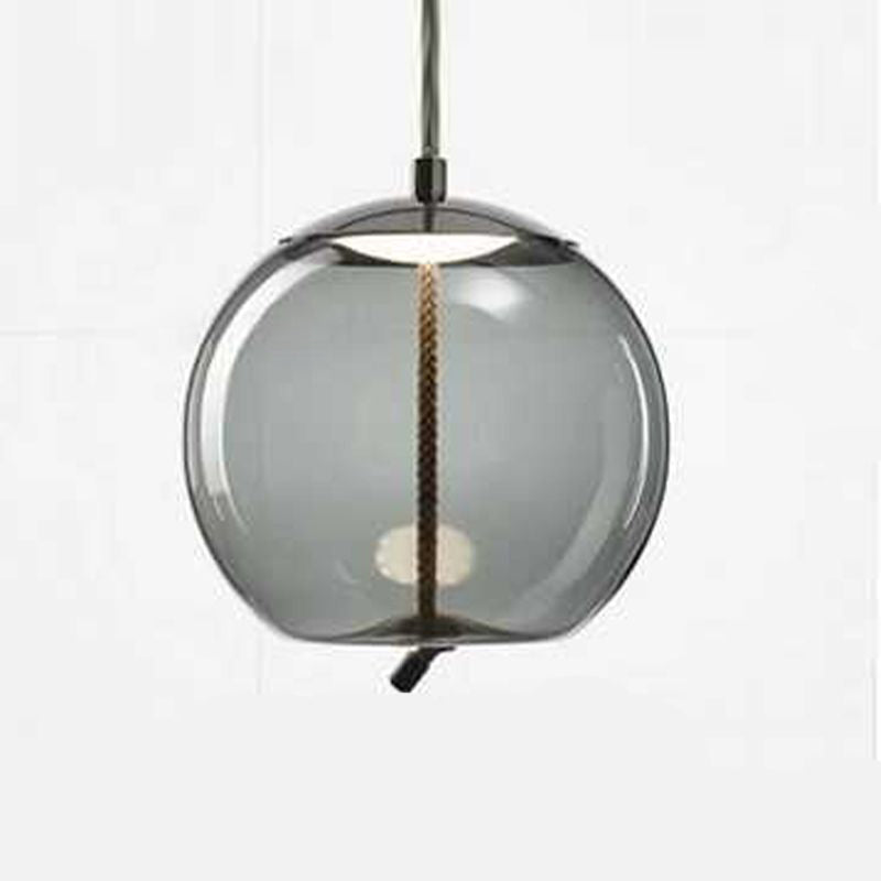 Hanging Pendant Light Minimalist Glass Dining Room Hanging Light Fixture