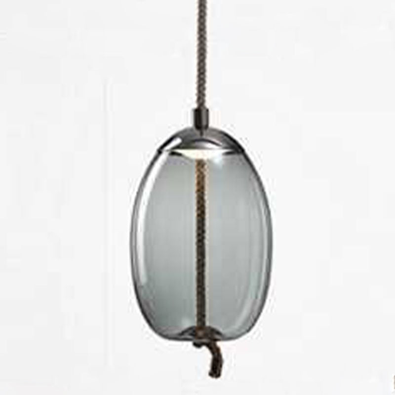 Hanging Pendant Light Minimalist Glass Dining Room Hanging Light Fixture