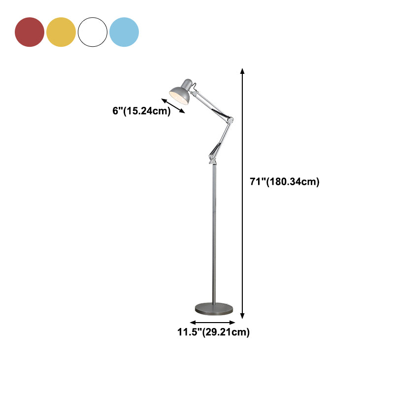 Kuppel Metallbodenleuchte moderne Stil 1 Lichtbodenleuchten