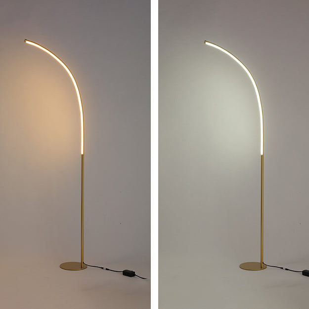 Luminaires de sol incurve