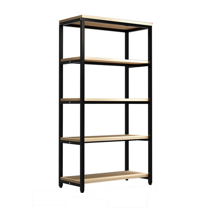 Metal Etagere bibliothèque industrielle Open Back Book Shelf avec étagères pour le bureau et la maison