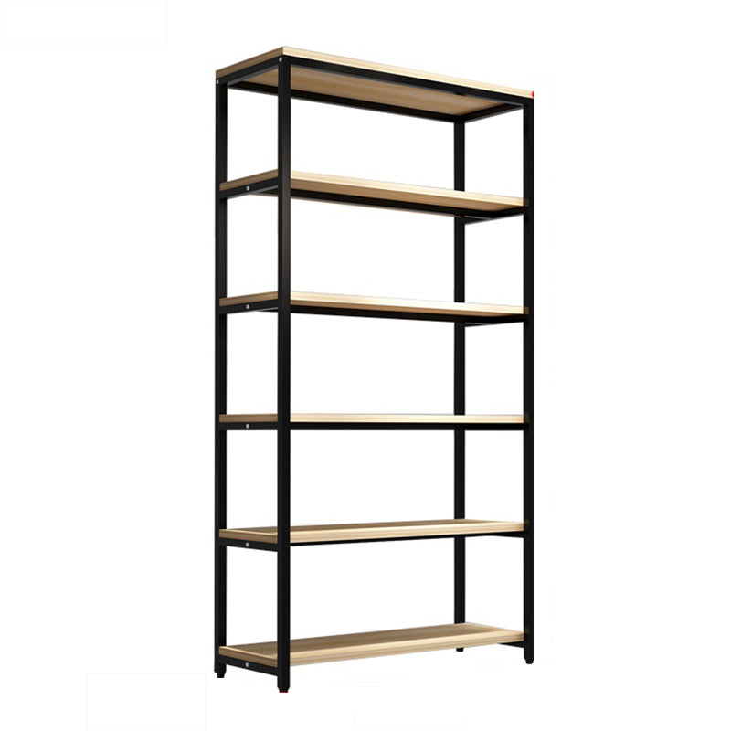 Metal Etagere bibliothèque industrielle Open Back Book Shelf avec étagères pour le bureau et la maison