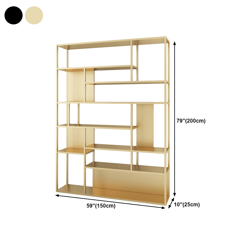 Libris d'étagère Metal de style moderne Open Etagere Shelf Bibliothèque pour le bureau