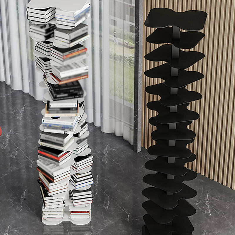 Libreria metallica in stile minimalista scaffale a forma gratuita per la sala da studio
