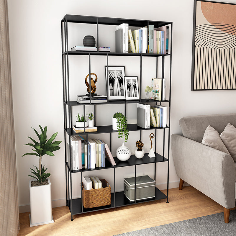 Libreria Etagere in metallo aperto moderno scaffale rettangolare