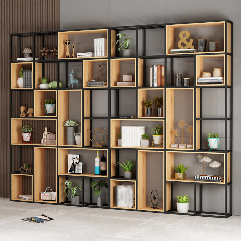 Libreria aperta etagere libreria in stile moderno con ripiani