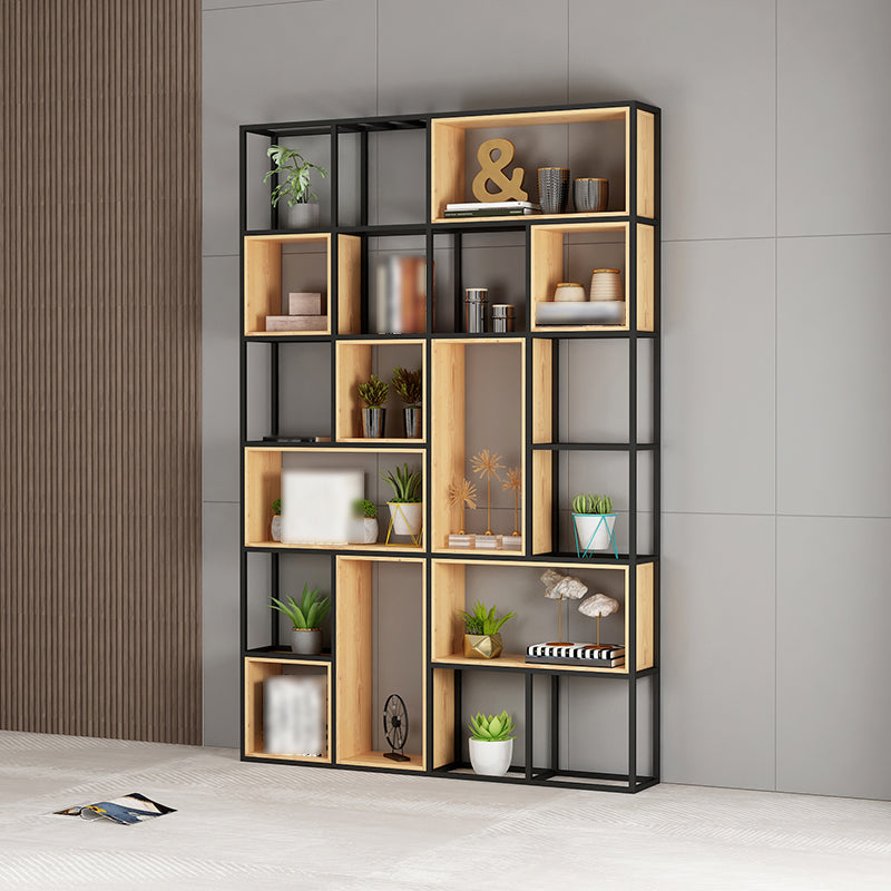 Libreria aperta etagere libreria in stile moderno con ripiani