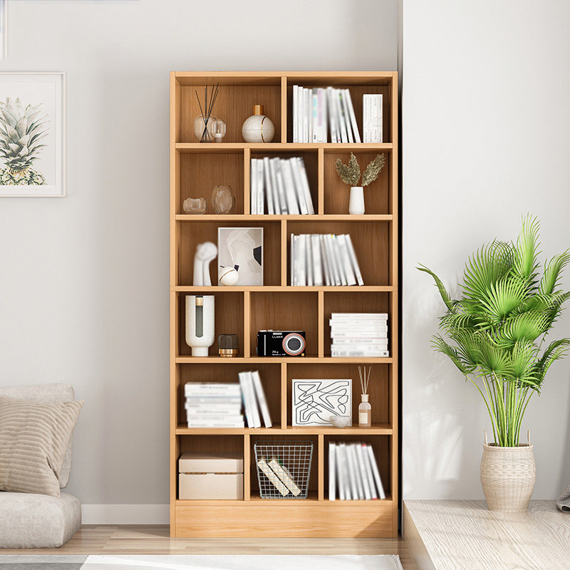 Libreria ingegnerizzato in stile contemporaneo in legno in legno di scaffale