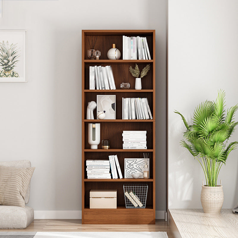 Hedendaagse stijl boekenplank Engineered hout gesloten achterste plank boekenkast