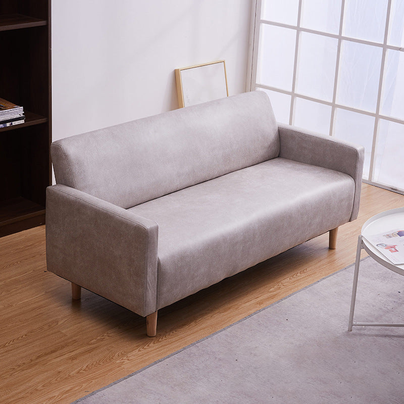 Divano standard a 4 gambe in legno moderno divano a braccio quadrato per soggiorno
