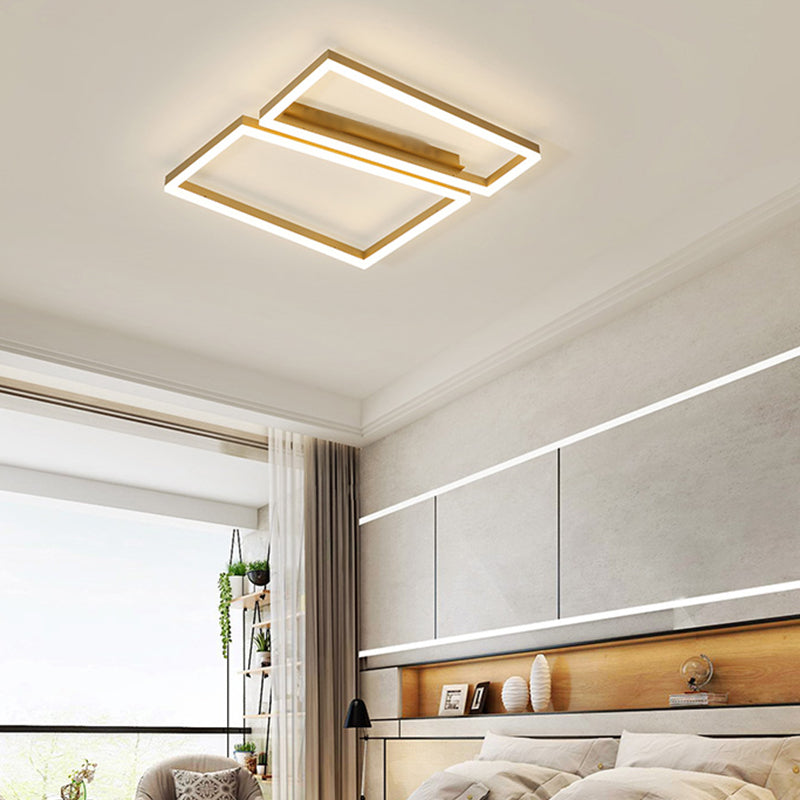 Apparecchio di illuminazione di semplicità delle luci del soffitto del quadrato LED per la camera da letto