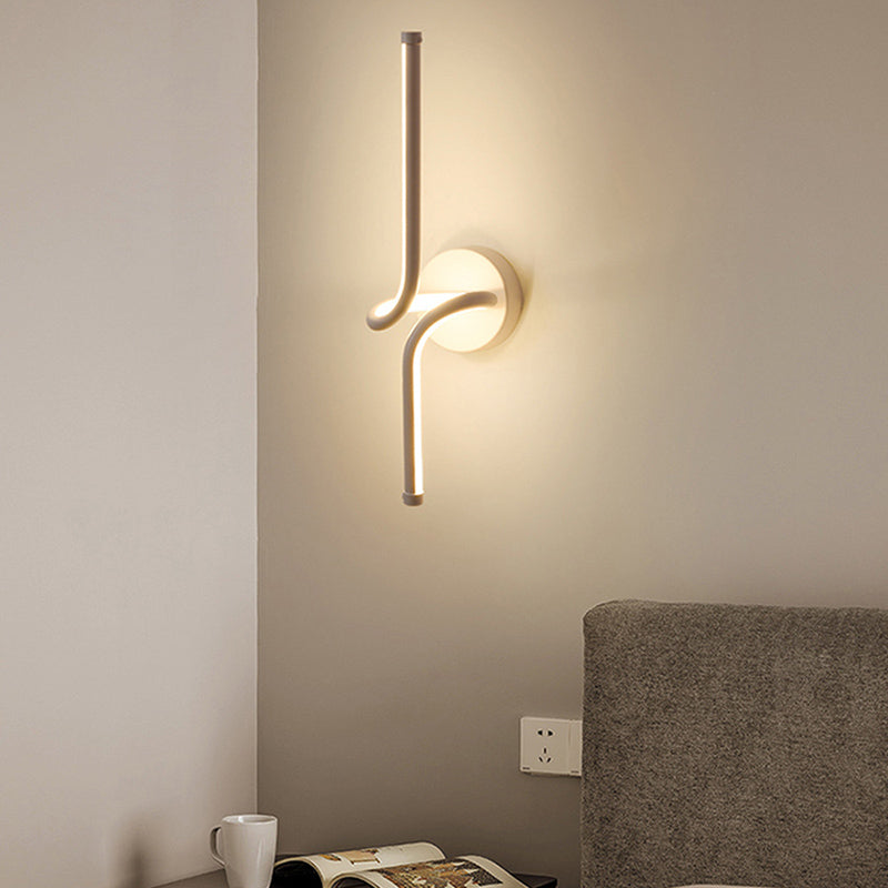 Metalen wandverlichting bevestiging eenvoudige stijl LED-wandbevestiging Lichte armatuur