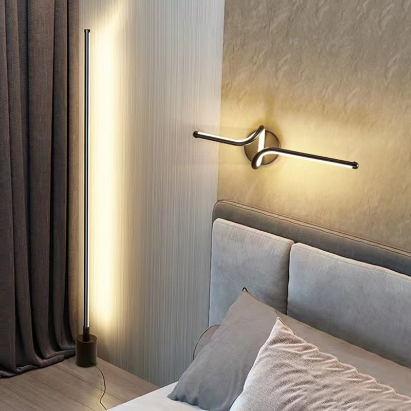 Metalen wandverlichting bevestiging eenvoudige stijl LED-wandbevestiging Lichte armatuur