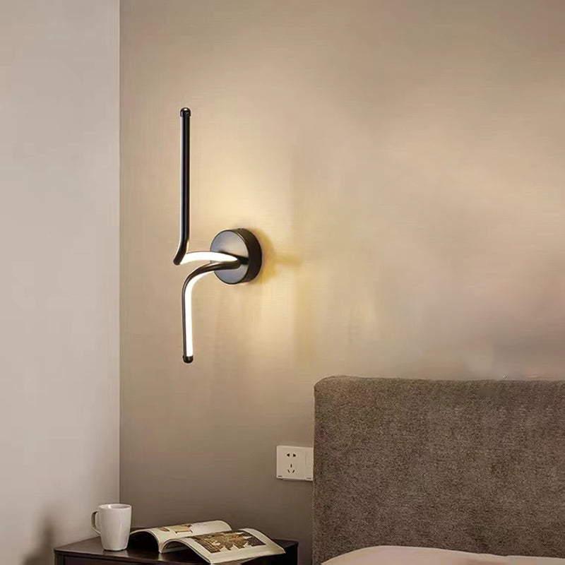 Metalen wandverlichting bevestiging eenvoudige stijl LED-wandbevestiging Lichte armatuur