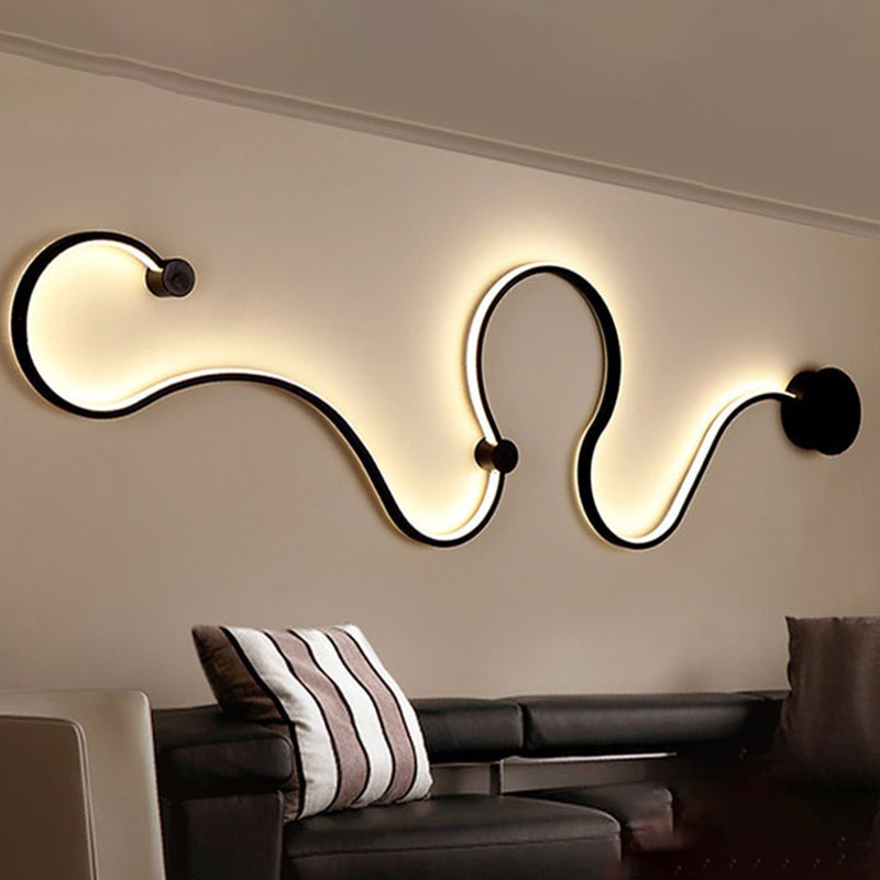 Metal Wall Sconce Lighting Modern Style LED Wall Mounted Lighting