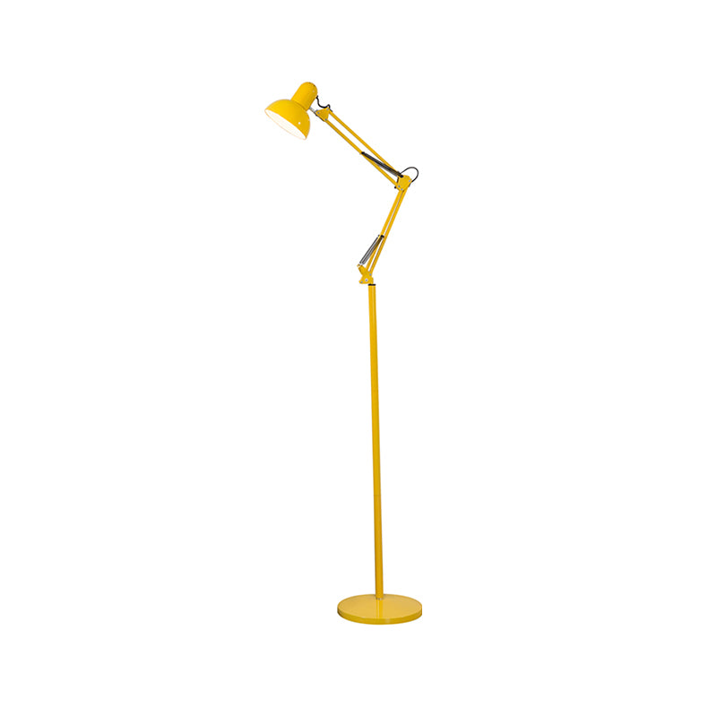 Bell Shape Floor Lamp Contemporary Style Metal 1 Light Floor Lighting