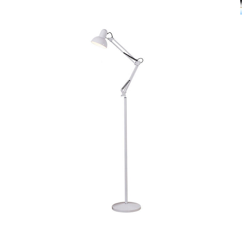 Bell Shape Floor Lamp Contemporary Style Metal 1 Light Floor Lighting