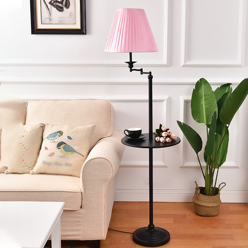 Cone Shape Floor Lamp Contemporary Style Metal 1 Light Floor Lighting