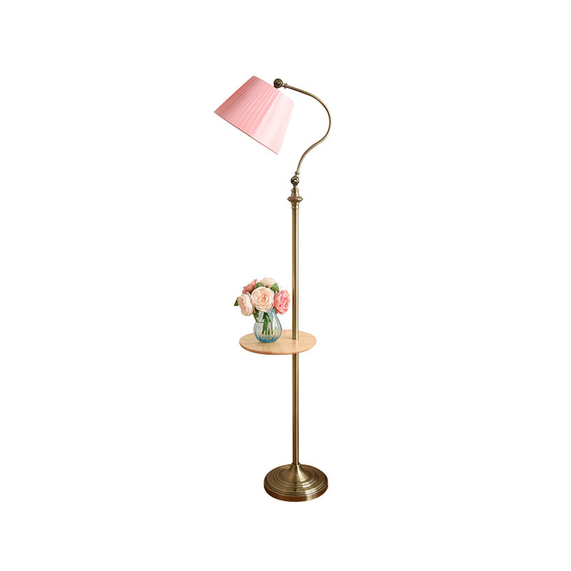 Cone Shape Floor Lamp Contemporary Style Metal 1-Light Floor Lighting,without Decorations