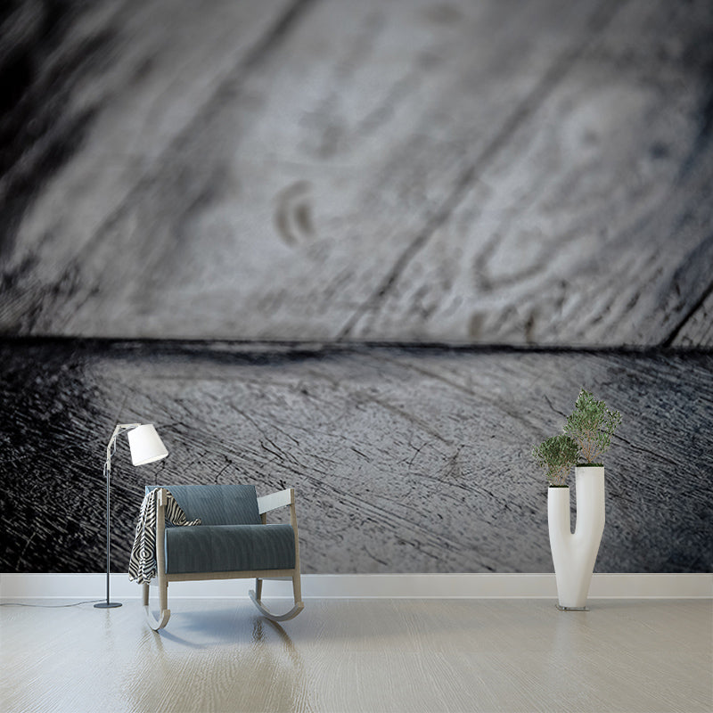 Environment Friendly Mural Wallpaper Wood Texture Photography Bedroom Wall Mural