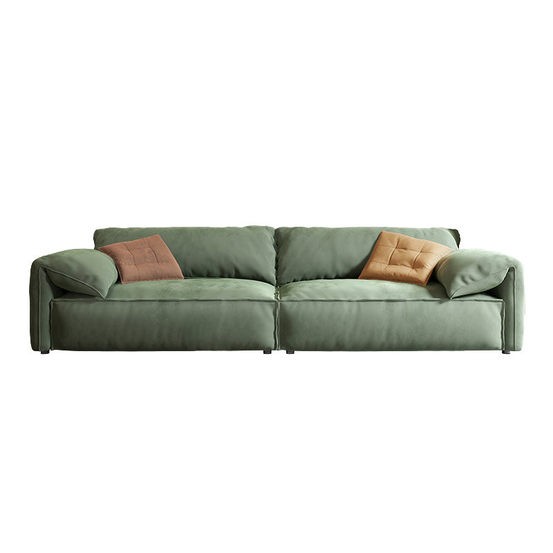 Down Fill Cushions Living Room Standard Green Contemporary Seating